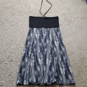 Prana women dress midi sleeveless lightweight hiking beach adjustable sz…